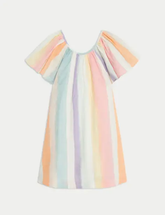 Pure Cotton Rainbow Dress (2-8 Yrs) - Honesty Sales